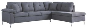 Corner right Sofa 282x197x90 cm  Grey