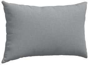 vidaXL Μαξιλάρι Καναπέ 2 pcs Ανοιχτό γκρι 50 x 30 cm ύφασμα