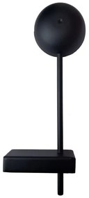 Απλίκα Φωτιστικό Τοίχου 1xG9 Μαύρο Fuego 77-9084 Homelighting-77-9084-Μαύρο 77-9084