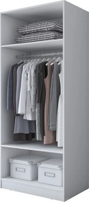 Ντουλάπα Λευκό BREDE 90x57.5x210