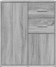 vidaXL Βοηθητικό Ντουλάπι Γκρι Sonoma 60x31x70 εκ. Επεξεργασμένο Ξύλο
