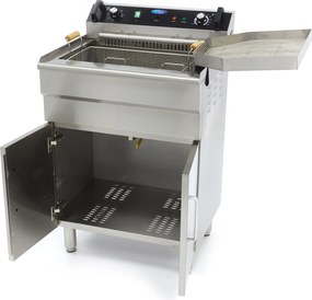 Deep Fryer - 35L - 1 Basket - with Drain Tap - 400V