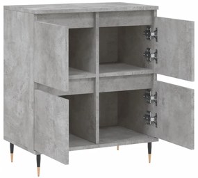 vidaXL Ντουλάπι Γκρι Σκυροδέματος 60x35x70 εκ. Επεξεργασμένο Ξύλο