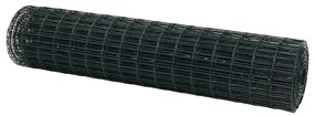 vidaXL Φράχτης Εuro Πράσινο 1 x 10 m Σίδηρος με επικάλυψη PVC