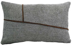 Μαξιλάρι Διακοσμητικό (Με Γέμιση) Linear 374-225-501 Grey 30X50 Ύφασμα