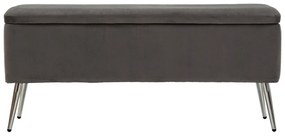 Σκαμπό με Αποθηκευτικό χώρο SILVERY 42x112