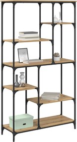 vidaXL Ράφι Βιβλίων 5 επιπέδων 99 x 35,5 x 176 cm Επεξεργασμένο ξύλο