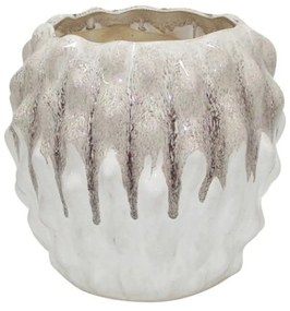 Βάζο Belinda 003-124-101 21x21x20cm White-Beige Ceramic