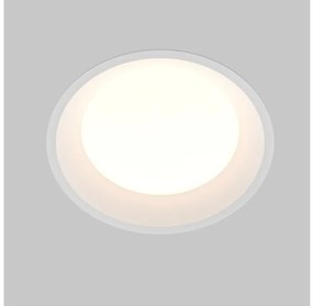 Φωτιστικό Πάνελ Χωνευτό LED 24W Λευκό ΙΡ44 Φ17,5cm 3CCT Okno DL055-24W3-4-6K-W Maytoni DL055-24W3-4-6K-W