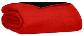 Κουβερλί percale μονόχρωμο Red Μονό (160x220)