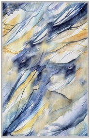 Χαλί Hmnt79 571HFT1654 Blue-Yellow Conceptum Hypnose 80X200cm