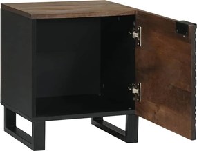 vidaXL Κομοδίνο Καρυδιά 40 x 33 x 46 εκ. Επεξεργασμένο Ξύλο