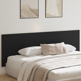 vidaXL Κεφαλάρι Μαύρης Δρυός 240x1.5x80 εκ. Κατασκευασμένο από Επεξεργασμένο Ξύλο