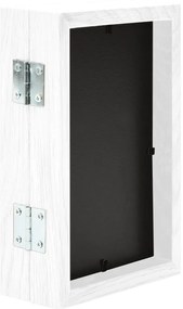 vidaXL Διπλή Κορνίζα Κολάζ Λευκή 2 x (21 x 29,7 εκ.)