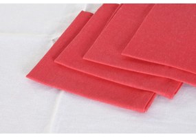 Ρητινωμένο τραπεζομάντηλο αντιλεκέδων Home ESPRIT Λευκό Κόκκινο Πράσινο Μπεζ (9 Τεμάχια)