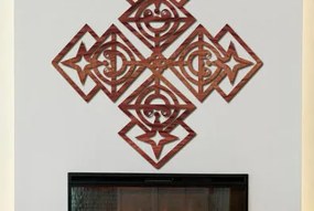 Intra απο ξύλο plywood 3mm-4mm πάχος – Ξύλινη Τέχνη τοίχου με Δίασταση  40x30 cm INTRAFABR-87514989