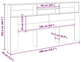 ΚΕΦΑΛΑΡΙ ΜΕ ΑΠΟΘΗΚΕΥΤΙΚΟ ΧΩΡΟ 200X19X103,5 ΕΚ. ΕΠΕΞ. ΞΥΛΟ 856875