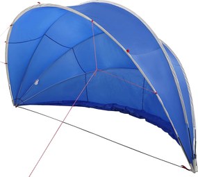 vidaXL Θόλος πισίνας 500 x 500 x 236 εκ. Αζούρ Μπλε
