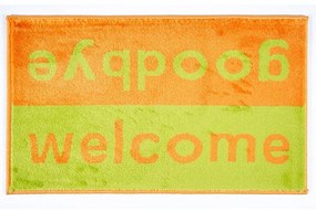 Πατάκι Εισόδου Fashion Welcome 40X67cm Lime Green-Orange Sdim 40X67