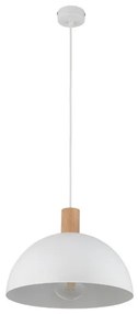 Κρεμαστό Φωτιστικό Οροφής E27 15W IP20 Oslo TK Lighting-4851-Λευκό 4851