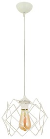 Φωτιστικό Κρεμαστό ArteLibre MOK Λευκό Μέταλλο 25x72cm