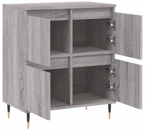 vidaXL Ντουλάπι Γκρι Sonoma 60x35x70 εκ. από Επεξεργασμένο Ξύλο
