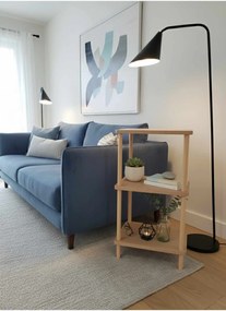 Βοηθητικό Τραπεζάκι Sapphire Δρυς MELUDRO 40x30x75