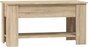 vidaXL Τραπεζάκι Σαλονιού Sonoma Δρυς 101x49x52 εκ. Επεξεργασμένο Ξύλο