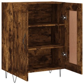vidaXL Ντουλάπι Καπνιστή Δρυς 69,5 x 34 x 90 εκ. Επεξεργασμένο Ξύλο