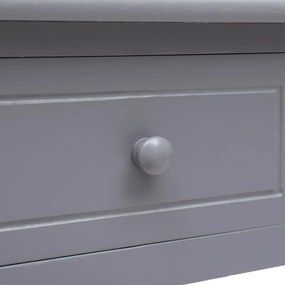 vidaXL Γραφείο Γκρι 110 x 45 x 76 εκ. Ξύλινο