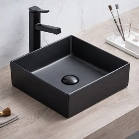 Tema Prime Black Matt 36x36 - Επιτραπέζιος Νιπτήρας