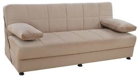 Καναπές - Κρεβάτι Ege 1221 3θέσιος Μπέζ 194x74x83Υ εκ. 194x74x83 εκ.