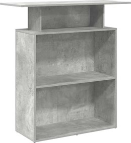 vidaXL Γραφείο υποδοχής 100x40x104 εκ. Επεξεργασμένο Ξύλο