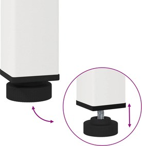vidaXL Τραπεζάκι σαλονιού Λευκό 100 x 100,5 x 45 εκ.