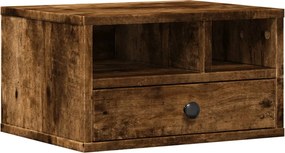 vidaXL Βάση Εκτυπωτή Καπνιστή Δρυς 40x32x22,5 εκ. Επεξεργασμένο Ξύλο