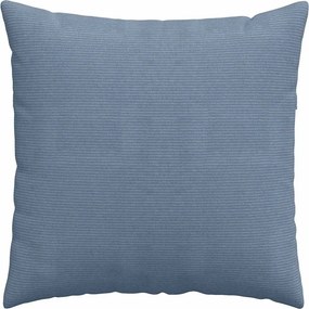vidaXL Μαξιλάρι Καναπέ 2 pcs Μπλε 60 x 60 cm Υφασμάτινο Κορντουρά