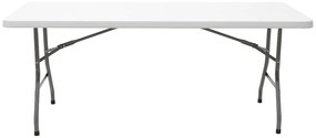 Τραπέζι catering-συνεδρίου Aprilia pakoworld λευκό μονοκόμματη επιφάνεια 183x76x74εκ - Πολυπροπυλένιο - 142-000001