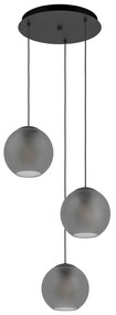 Φωτιστικό Κρεμαστό Eglo 390213 ARANGONA Μαύρο Ματ (Black Mat)