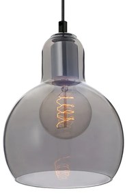 Φωτιστικό Οροφής Μονόφωτο Aca Bloom V292851PGY Tinted