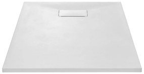 vidaXL Βάση Ντουζιέρας Λευκή 120 x 70 εκ. από SMC