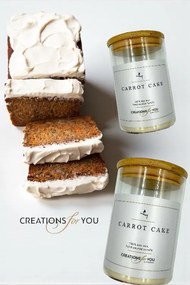 Κερί Αρωματικό Carrot Cake - 240 γρ. +-