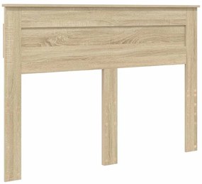 vidaXL Κεφαλάρι Δρύς Sonoma 140 cm Επεξεργασμένο ξύλο