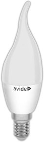 Avide ABC14NW-6W-FL Λάμπα LED για Ντουί E14 και Σχήμα C37 Φυσικό Λευκό 470lm