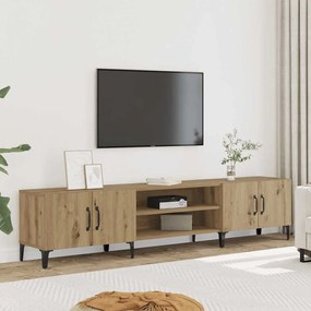 vidaXL Έπιπλο Τηλεόρασης Αρτισιανή Δρυς 180x31,5x40εκ Επεξ. Ξύλο