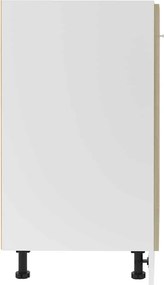 vidaXL Ντουλάπι "Lyon" Sonoma Δρυς 60x46x81,5 εκ. από Τεχνητό Ξύλο