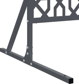 vidaXL Οθόνη Ιδιωτικότητας 100 x 50 x 180 εκ. Ατσάλι Ανθρακί