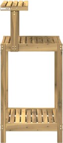 vidaXL Εξωτερικός Πάγκος Φυτείας 56,5 x 48,5 x 107 εκ