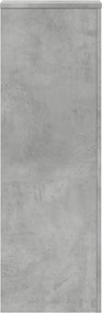 vidaXL Βάση φυτών 2 τεμ. Γκρι Σκυροδέματος 33 x 33 x 100 cm