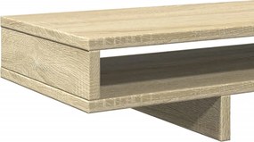 vidaXL Βάση Οθόνης Sonoma Δρυς 100x27x15 εκ. από Επεξ. Ξύλο