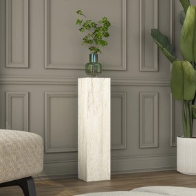 Βοηθητικό Τραπεζάκι Τραβερτίνη ACLECES 20x18.2x80